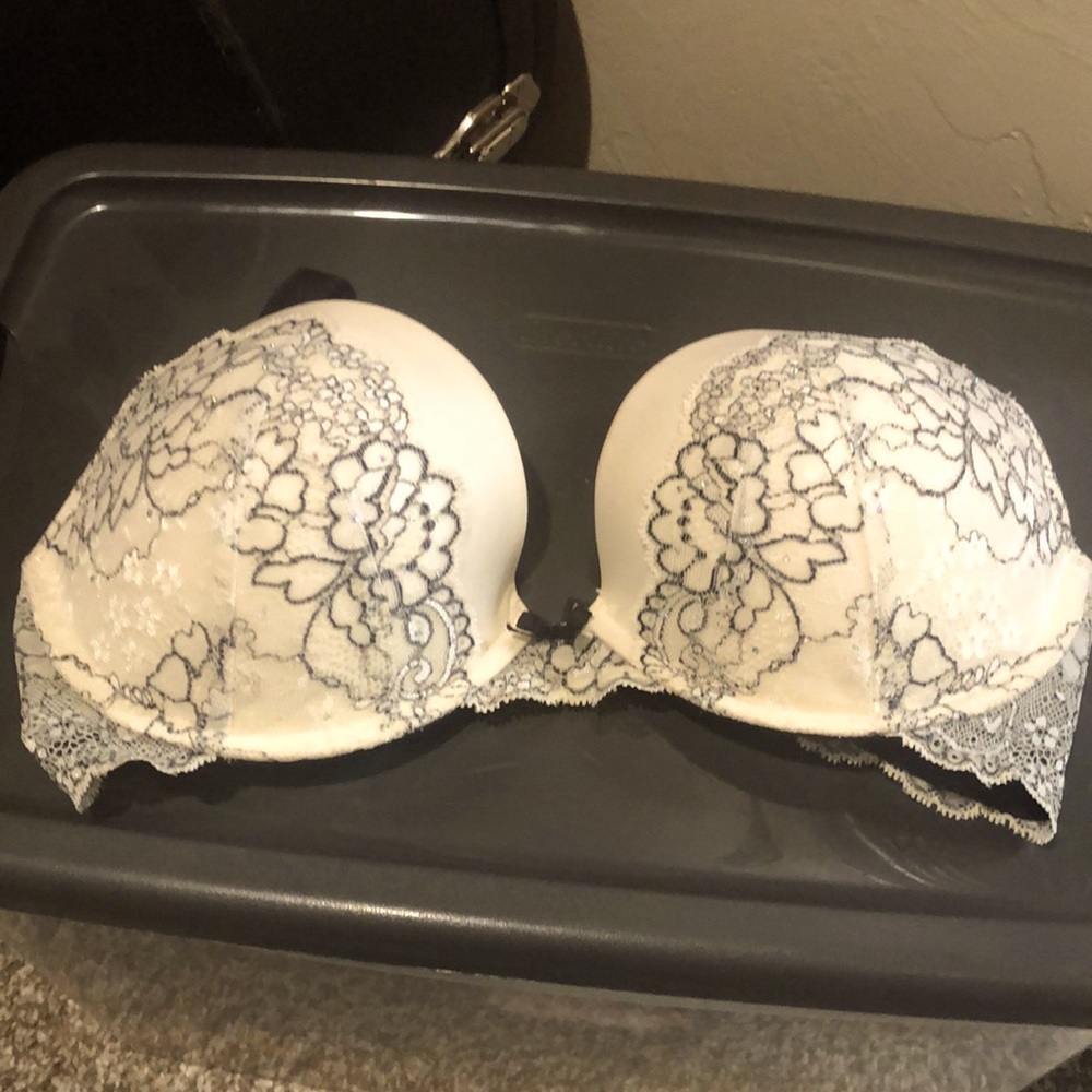 Dream angels white/cream lace push up 34D